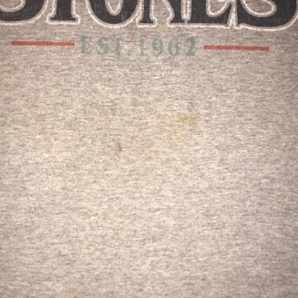 Vintage early 90s Rolling Stones liquid blue tee - Picture 10 of 16